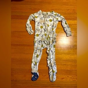 Posh Peanut Floral Onesie